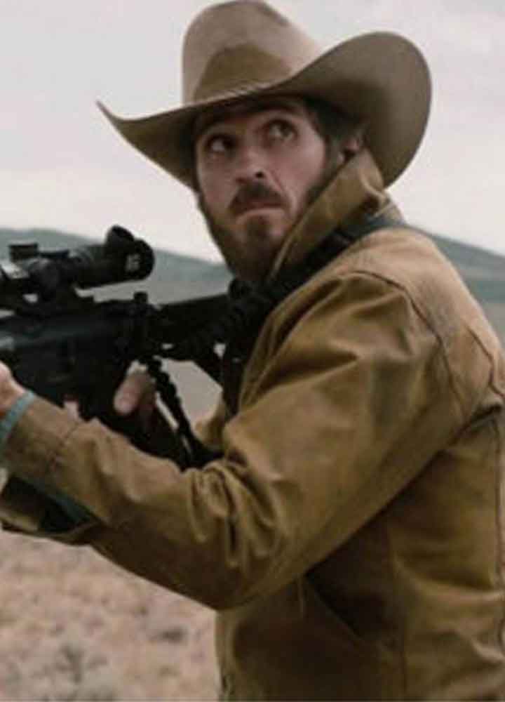 YELLOWSTONE (DAVE LEE) DUTTON ANNABLE BROWN COTTON JACKET